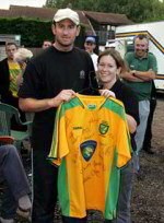 signed ncfc shirt raising £160 - thanks to phil ringer