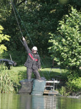 glen burden had a good day to take third