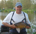 alan tuck on peg 13 on the match lake