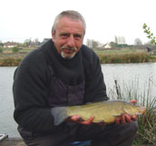 eric lands a good tench