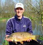 bob bradford, fished his way to second on the match lake