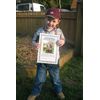 Ethan Bradford with his certificate  after catching lots of fish from our Match Lake  which was presented to him at the presentation of the 5 Day festival 2008   