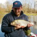 Ian Taylor with a specimen 4lb 4oz Roach