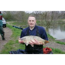 Fish-O-Mania 2006 - Kevin Kingston Miles with one of his Carp from the day