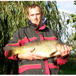 Alan Winterton with his 16lb Carp from the Pleasure Lake