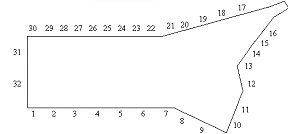 Match Lake Peg Layout